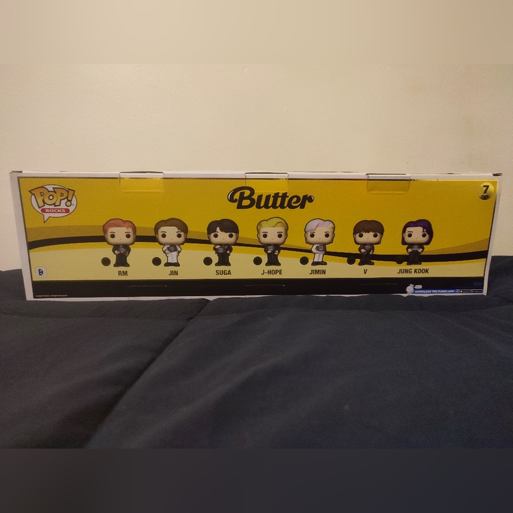 BTS Funko POP! Butter 7- pack Exclusive Figure. - Picture 6 of 13